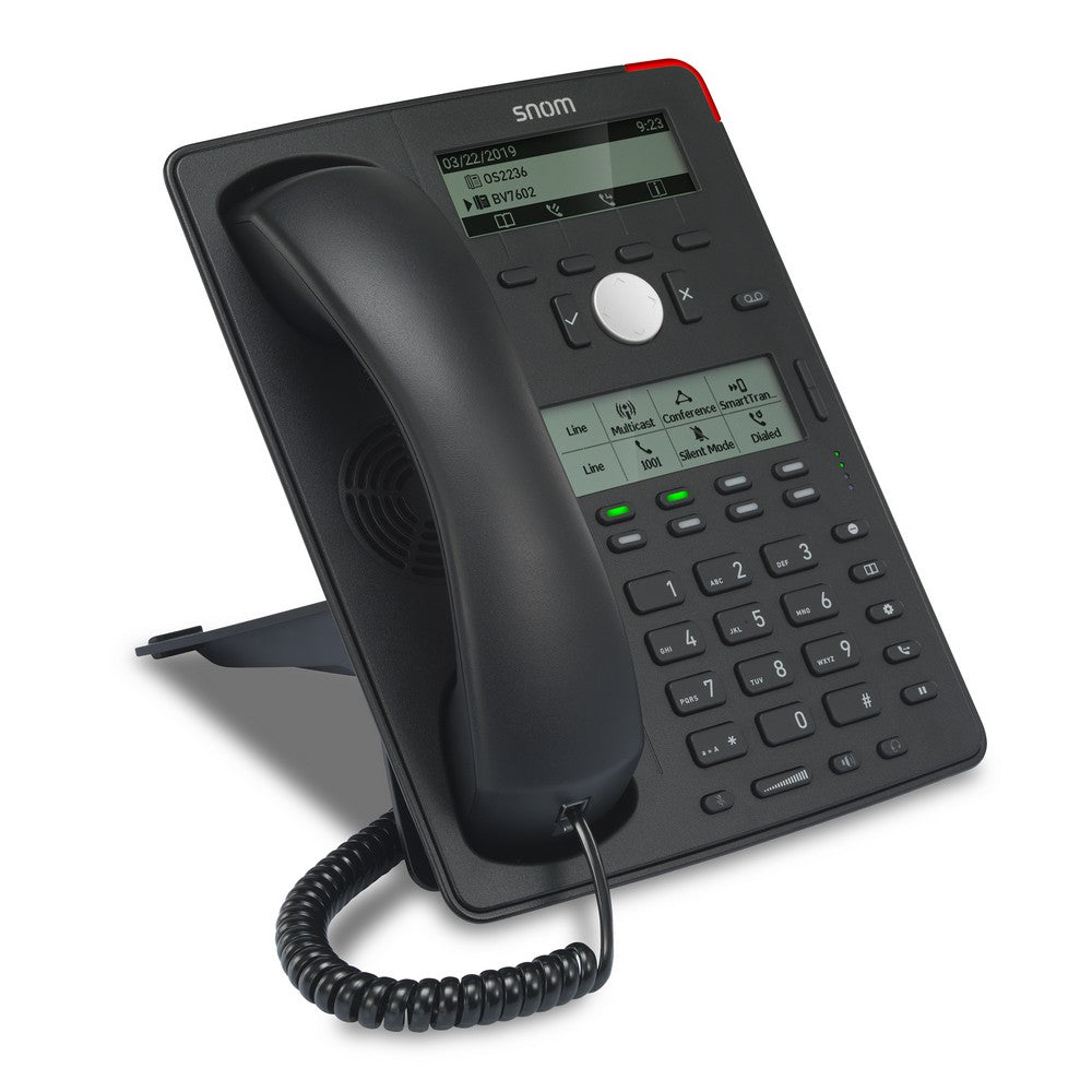 SNOM-D745 12 Line Professional IP Phone, High-Resolution Display, 8 Configurable Self-labeling LED Keys SNOM-D745 12 Line Professional IP Phone, High-Resolution Display, 8 Configurable Self-labeling LED Keys